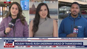 Holiday travel underway ahead of Thanskgiving