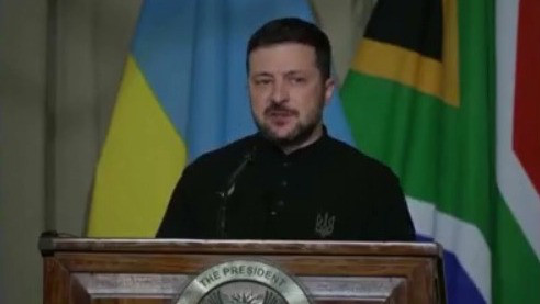 President Trump calls for Russia to stop strikes on Ukraine