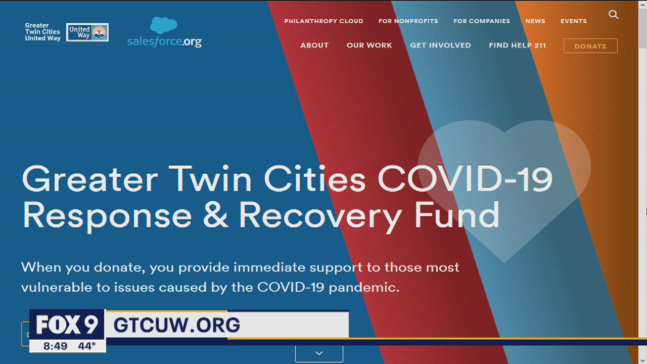 Greater Twin Cities United Way creates fund to help those in need amid outbreak