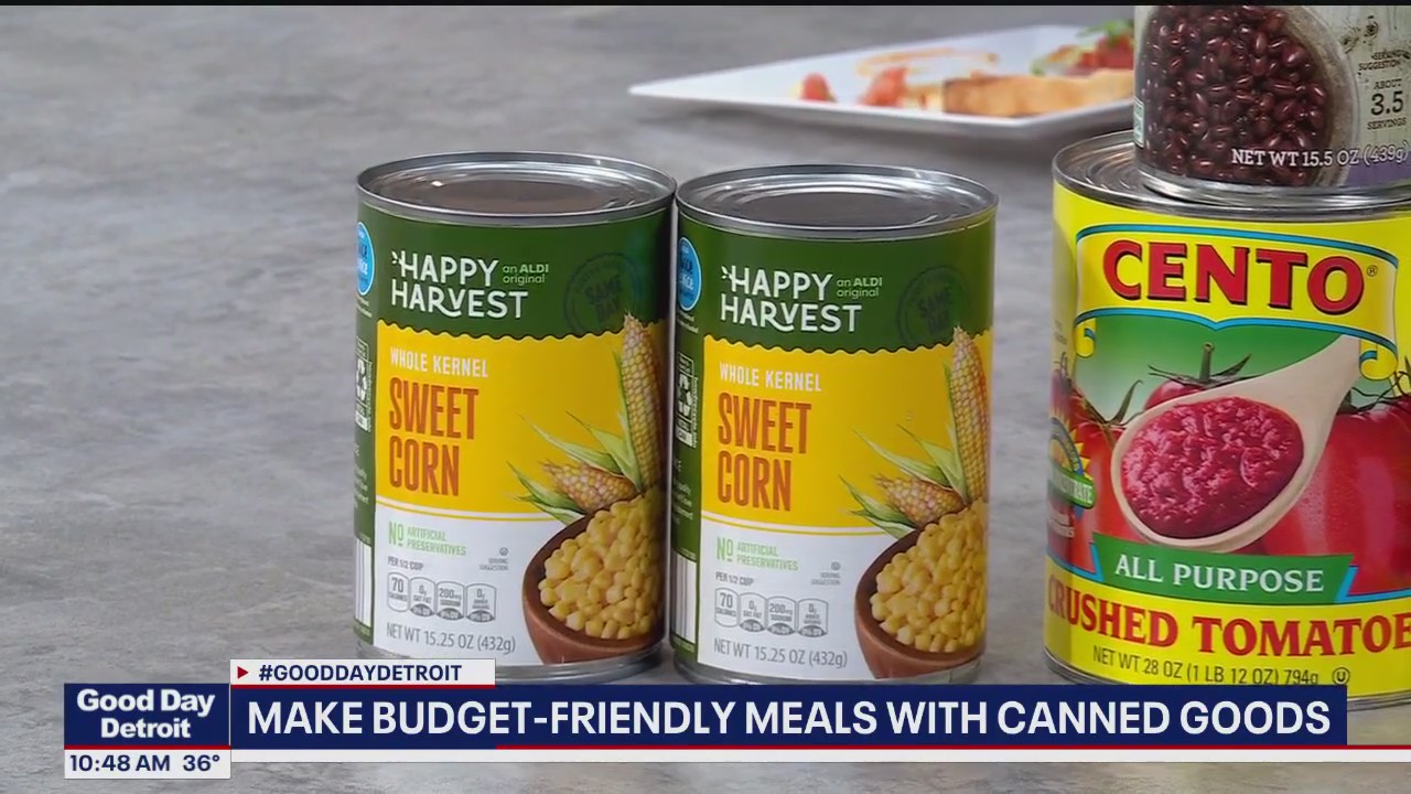 Save money and eat healthy with canned foods