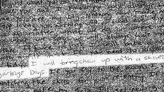 Note written by Brian Laundrie's mother released