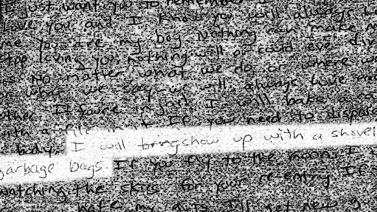 Note written by Brian Laundrie's mother released