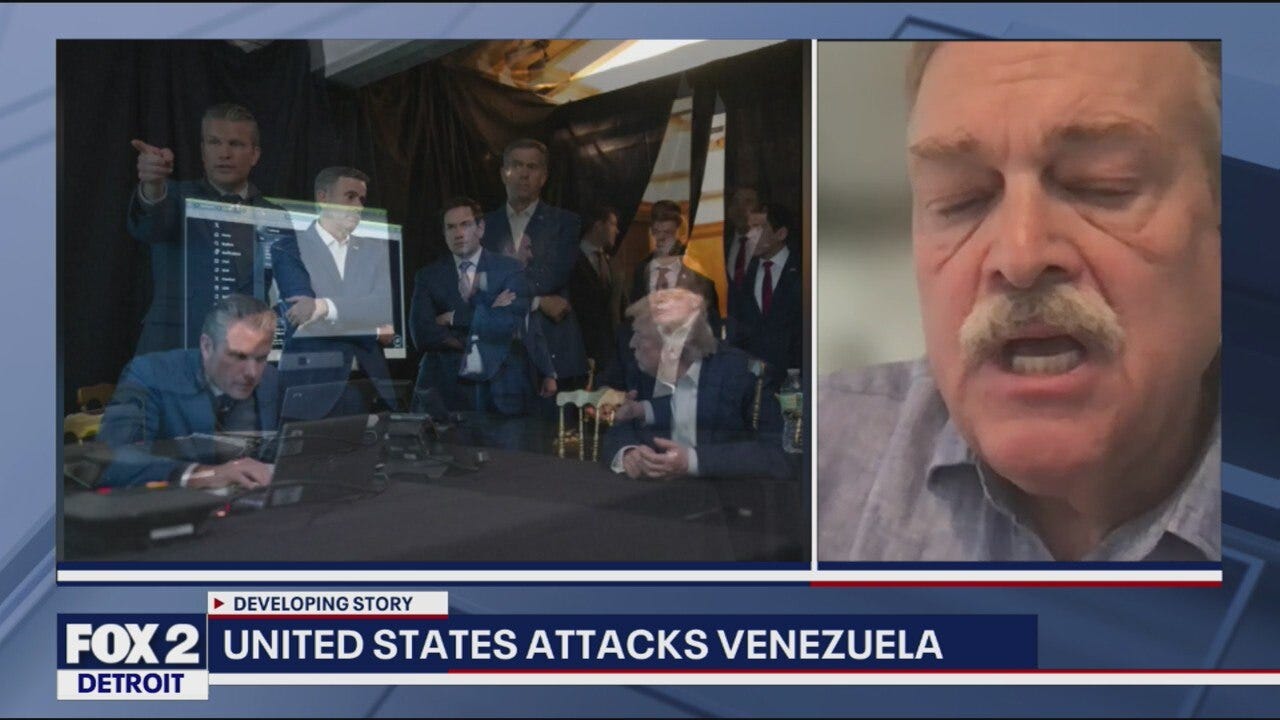 Law Prof. - General Michael Mcdaniel Talks about the Massive Military Strike on Venezuela