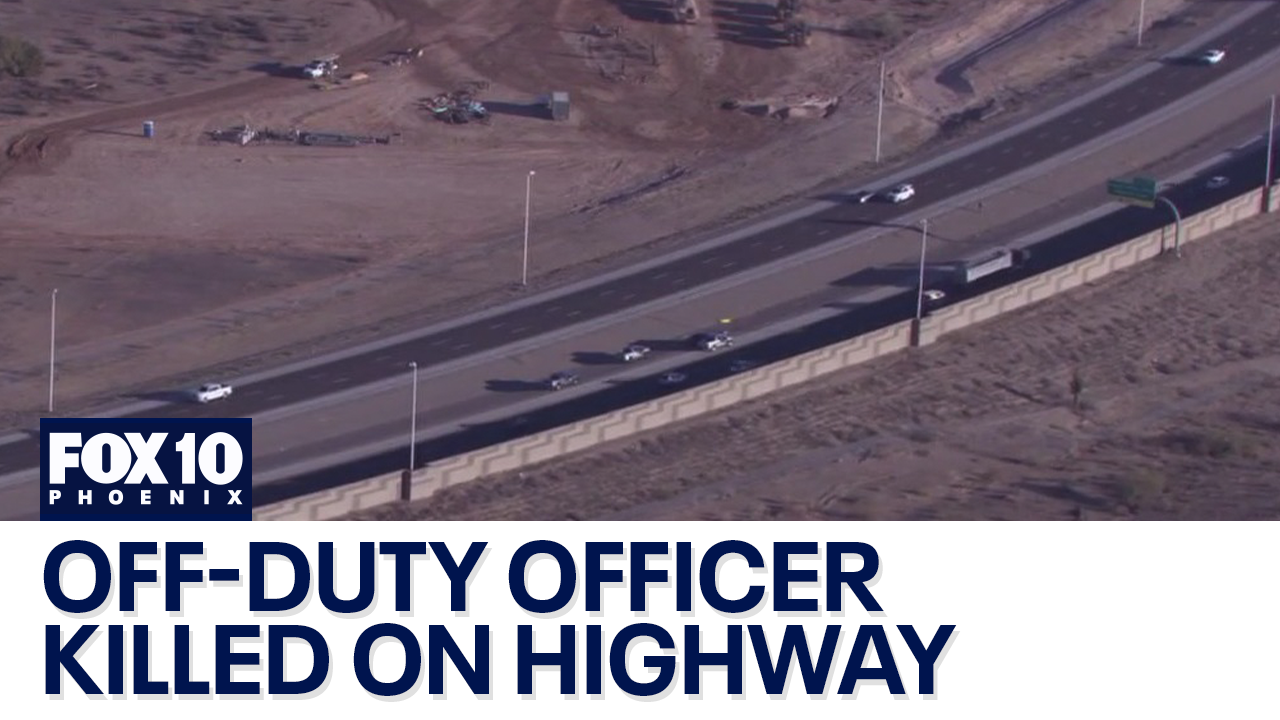 Glendale PD officer killed in Peoria crash on Loop 303 | FOX 10 Phoenix