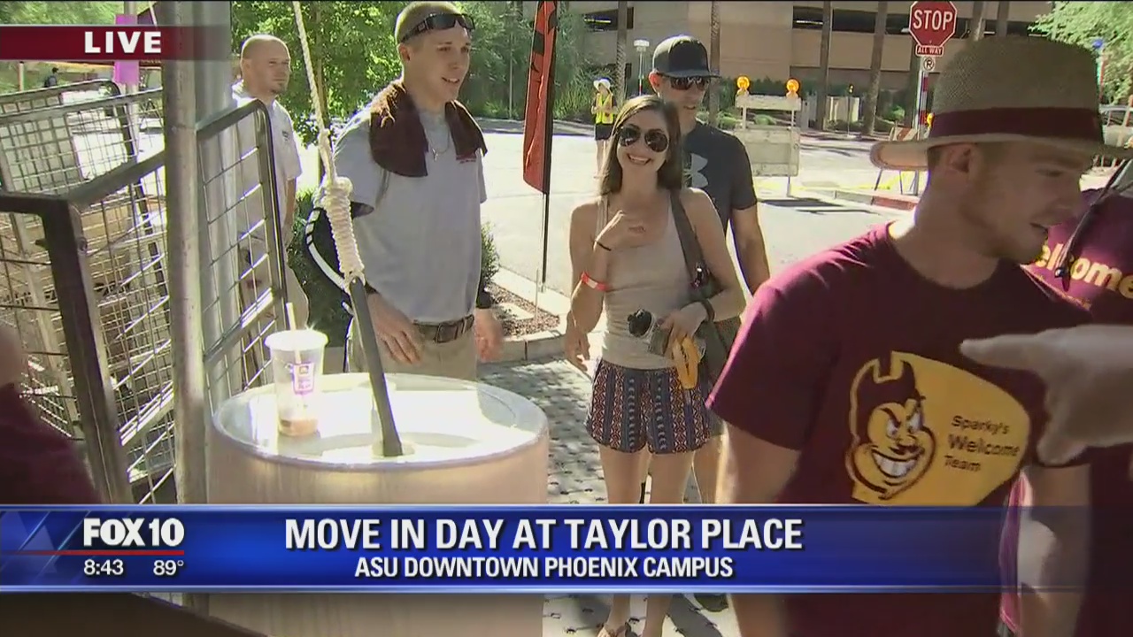 Move-in day at ASU