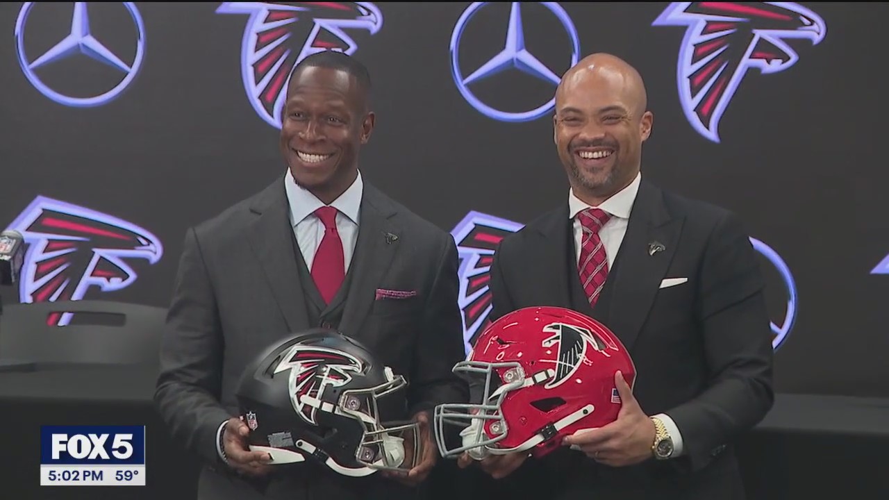 Raheem Morris formally introduced as Falcons' 19th head coach