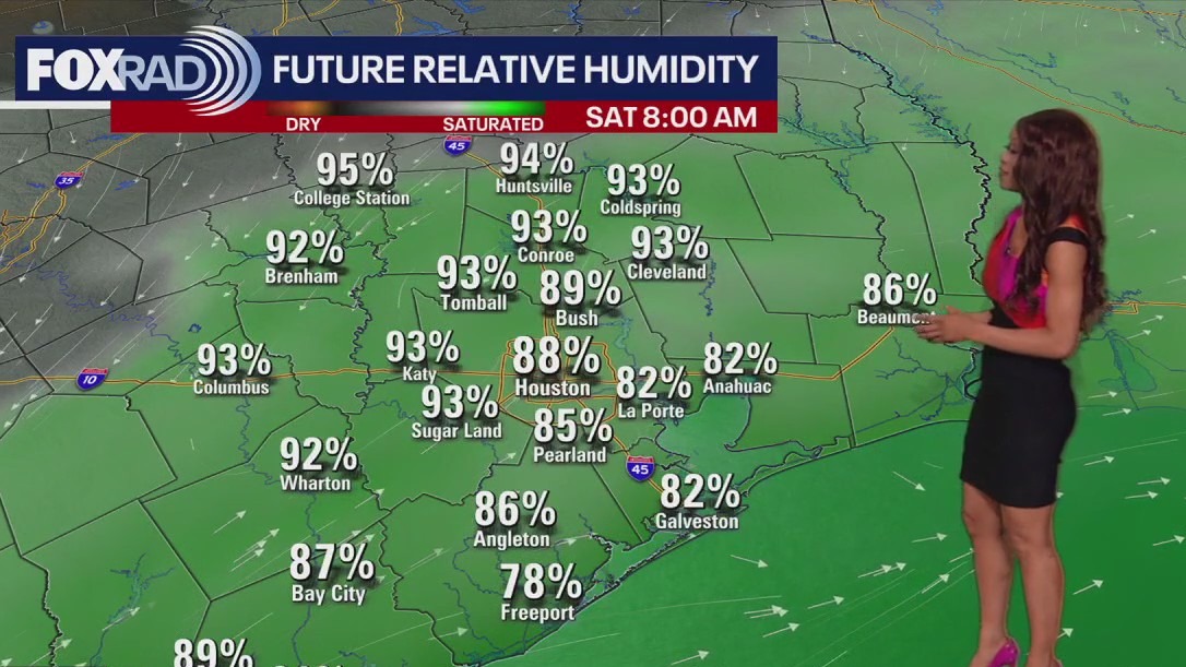 Houston weather: Unseasonably warm day ahead for Friday