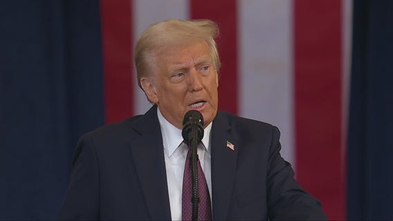 President Trump at inauguration: 'I was saved by God'