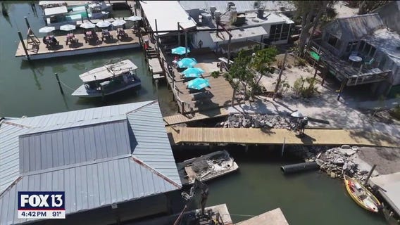 FOX 13 takes flight over Cortez Fishing Village