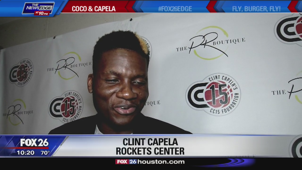 Bayou City Buzz - Clint Capela's CC15 Foundation