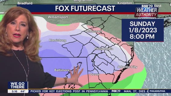 Weather Authority: Friday, 5 a.m. forecast