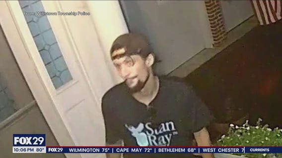 Caught on camera: Suspicious man seen loitering, performing lewd acts in Chester County