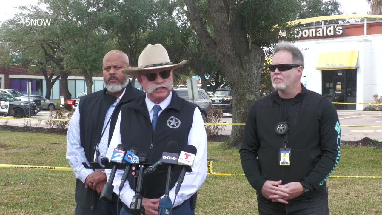 Plano suspect shot, arrested in Houston: NEWS CONFERENCE