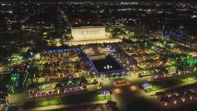 Christmas lights display begins at LDS temple in Mesa