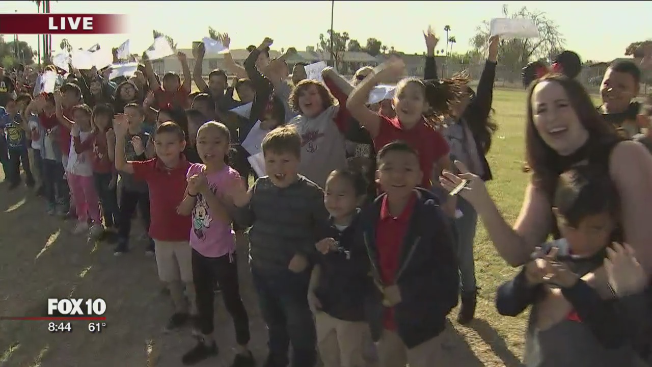 Back to school: Palm Lane Elementary School
