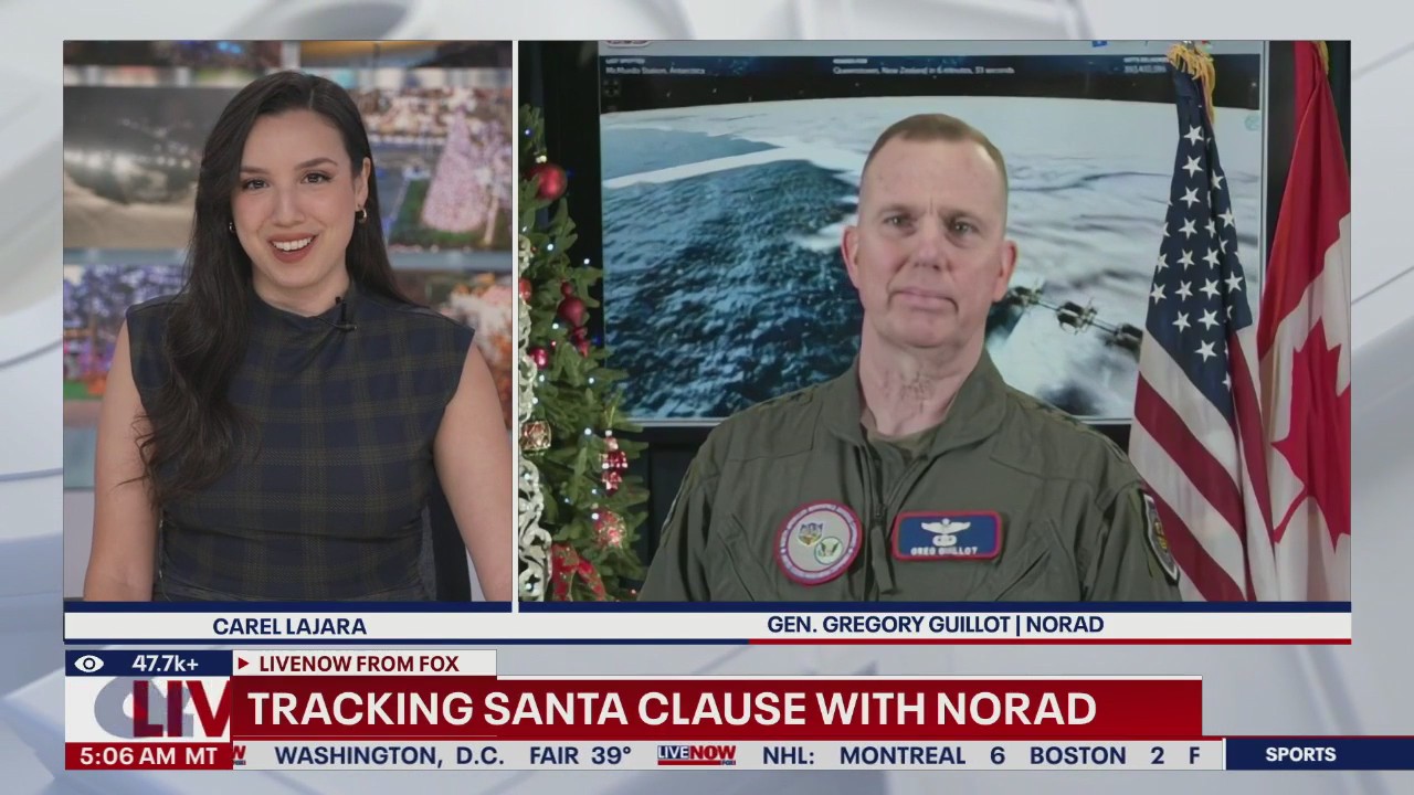 Tracking Santa Claus with NORAD