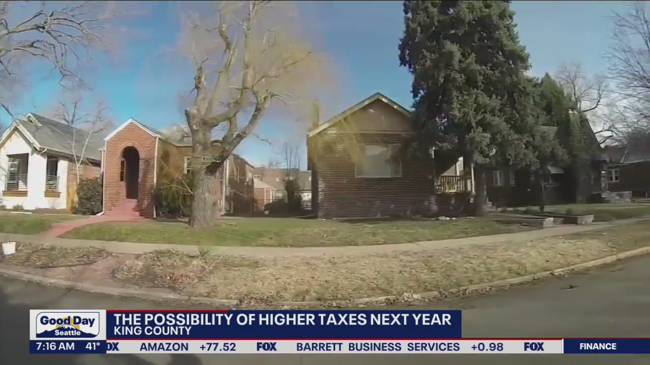 Possibility of higher taxes next year in King County