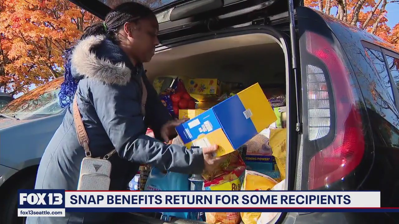 SNAP benefits return, bringing relief to Washington families