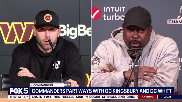 Commanders part ways with OC Kliff Kingsbury, defensive coordinator Joe Whitt Jr.