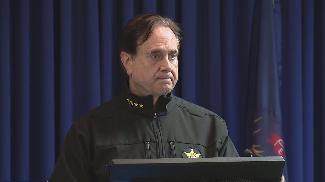 Sheriff Mike Bouchard discusses fatal shooting at restaurant