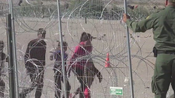 Record border crossings seen at U.S.-Mexico border