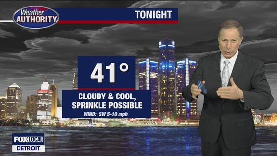 Warmer for Friday with a dry weekend outlook