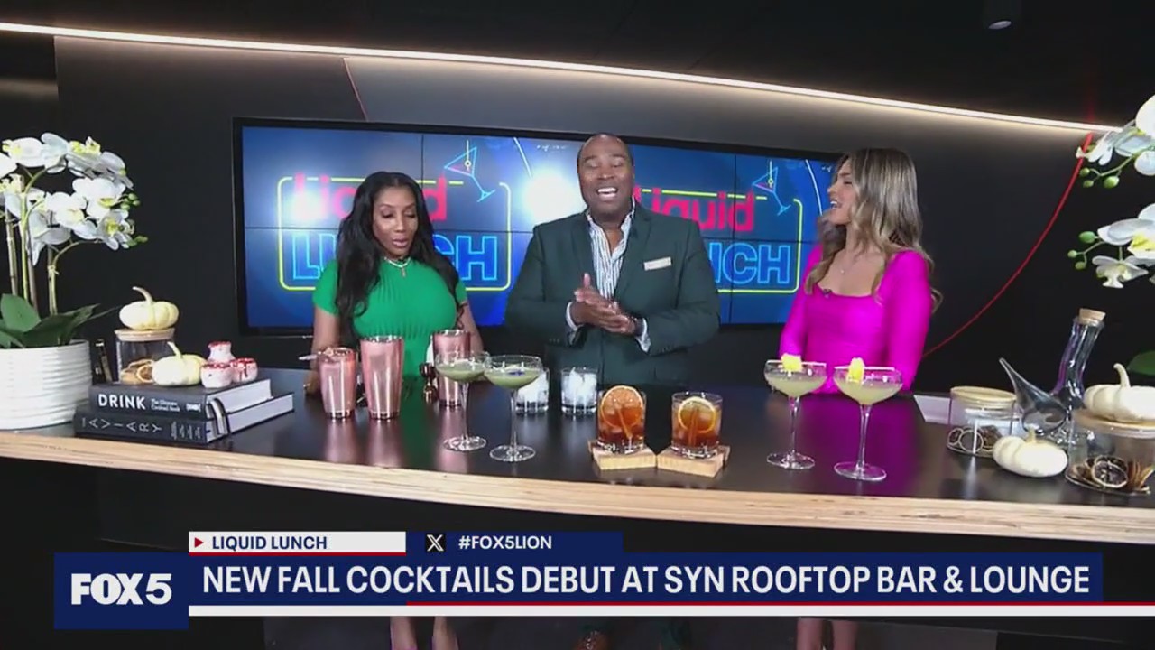New Fall Cocktails Debut at SYN Rooftop Bar & Lounge