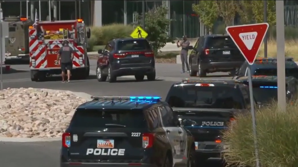 Charlie Kirk fatally shot in Utah, suspect at-large