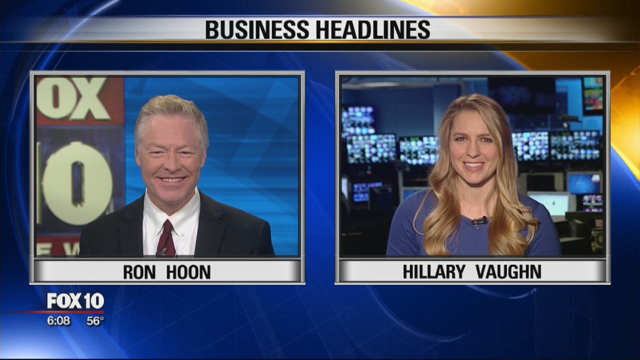 Business headlines with FOX News' Hillary Vaughn