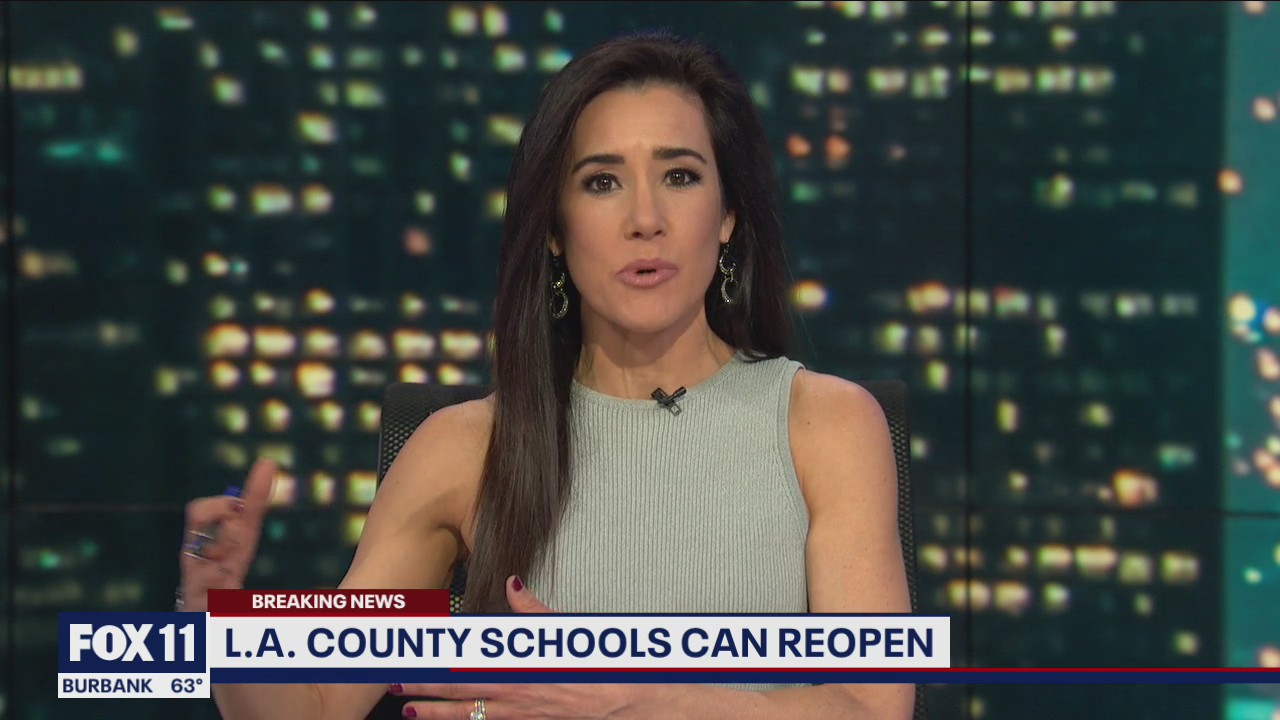 Los Angeles County to allow eligible elementary schools to reopen