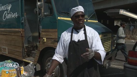 Chef Pat feeds Oakland homeless after losing restaurant in fire