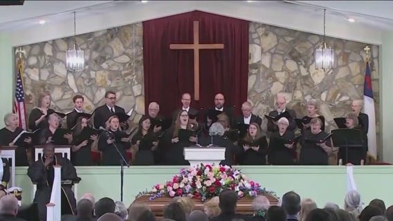 Former first lady Rosalynn Carter laid to rest in Georgia hometown