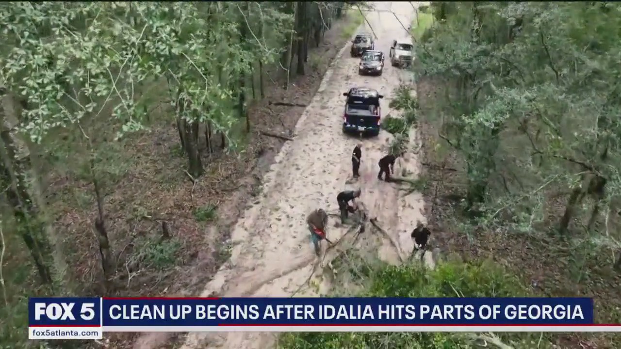 Clean up in Georgia begins after Idalia | FOX 5 Atlanta
