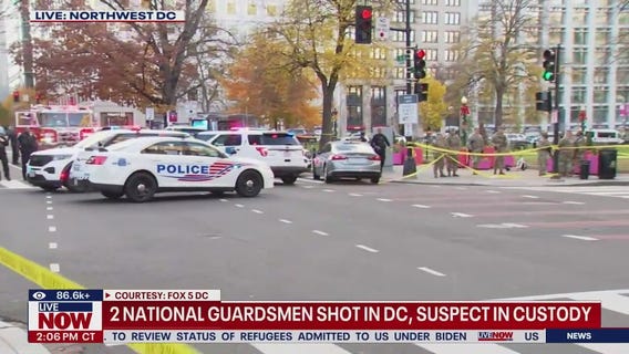 National Guard troops shot: Suspect in custody