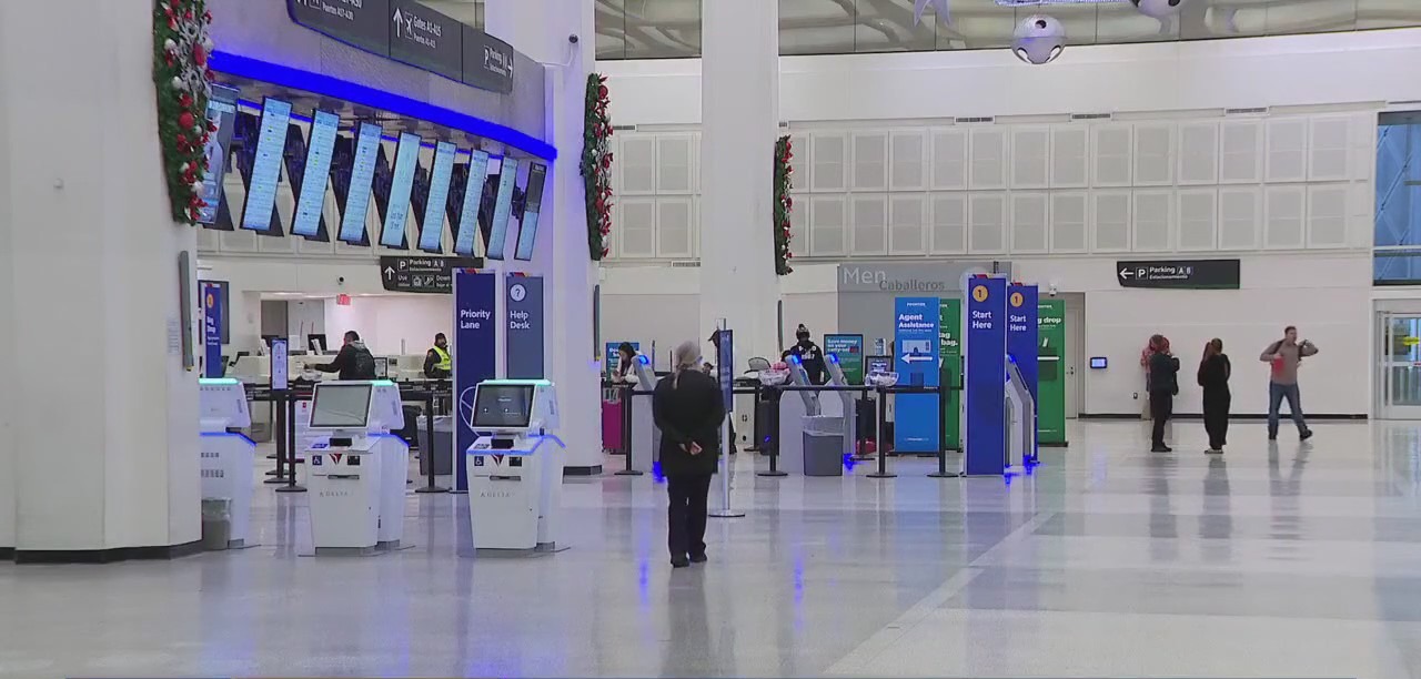 Detours at  Bush Airport