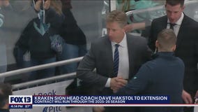 Seattle Kraken extend head coach Dave Hakstol through 2025-26 season