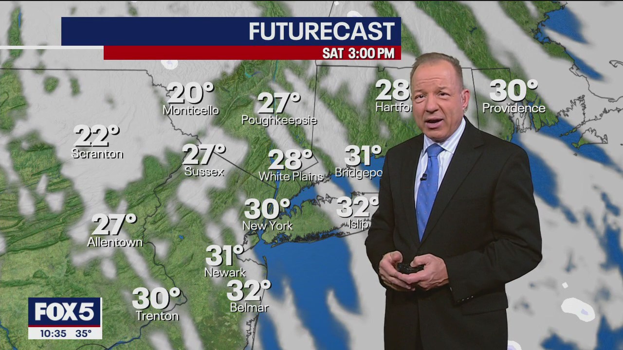 Snow, bitter cold across region