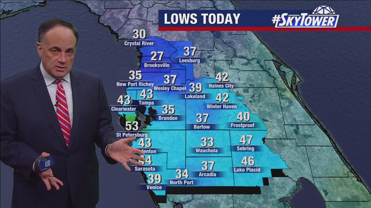 Tampa Weather | Warmer weather coming back!