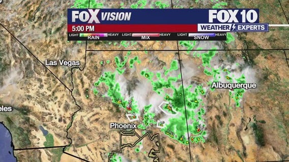 Monsoon weather returns to Arizona