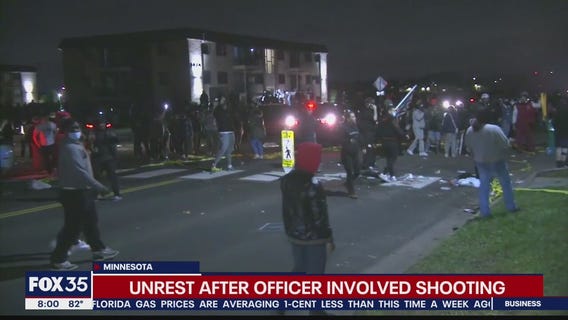 Unrest in Minneapolis suburb after shooting of Daunte Wright