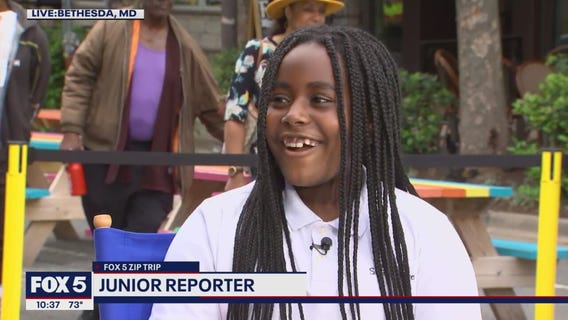 FOX 5 ZIP TRIP: Junior Reporter in Bethesda