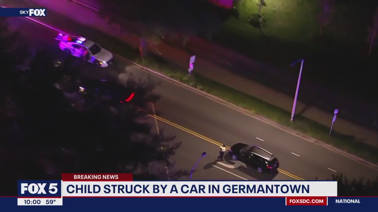 Child struck by car in Germantown | FOX 5 DC