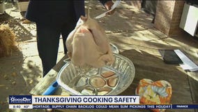 Safety tips for deep-frying turkey on Thanksgiving