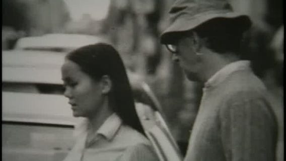 Woody Allen and Mia Farrow FOX 5 coverage.