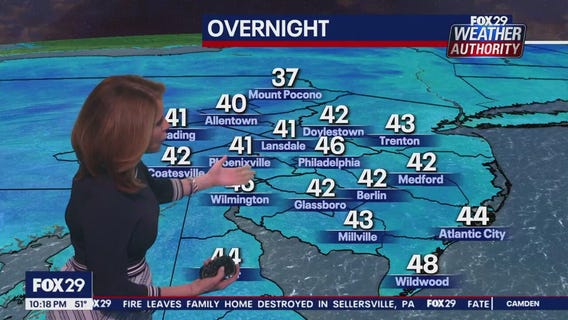 Weather Authority: 10 p.m. Thursday forecast