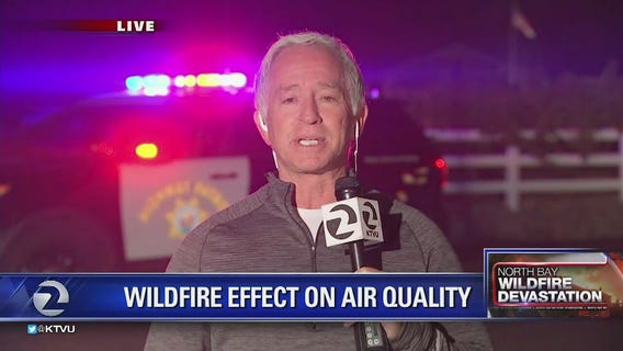 Mark Ibanez, Napa resident, describes what it's like during fires