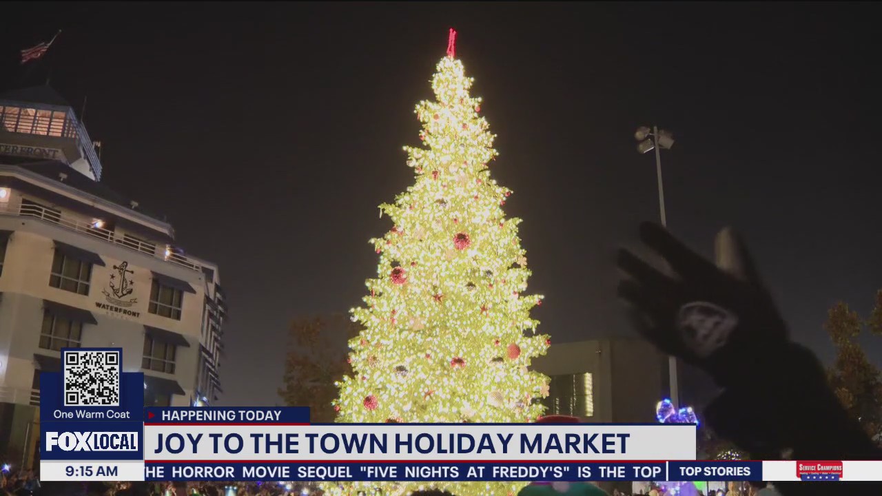 Oakland's "Joy To The Town" celebration in Jack London Square aims to introduce shoppers to Oakland businesses