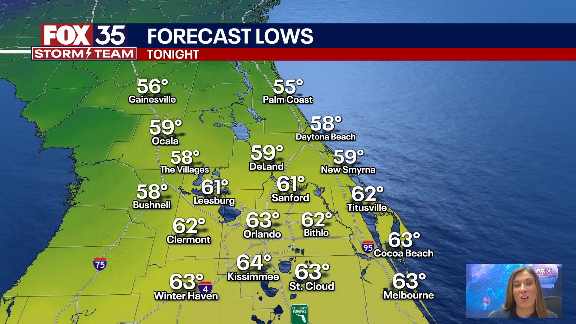 Orlando PM Weather Forecast: February 2, 2025