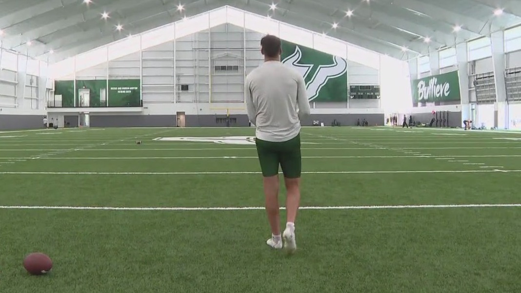 USF punter gears up for last season