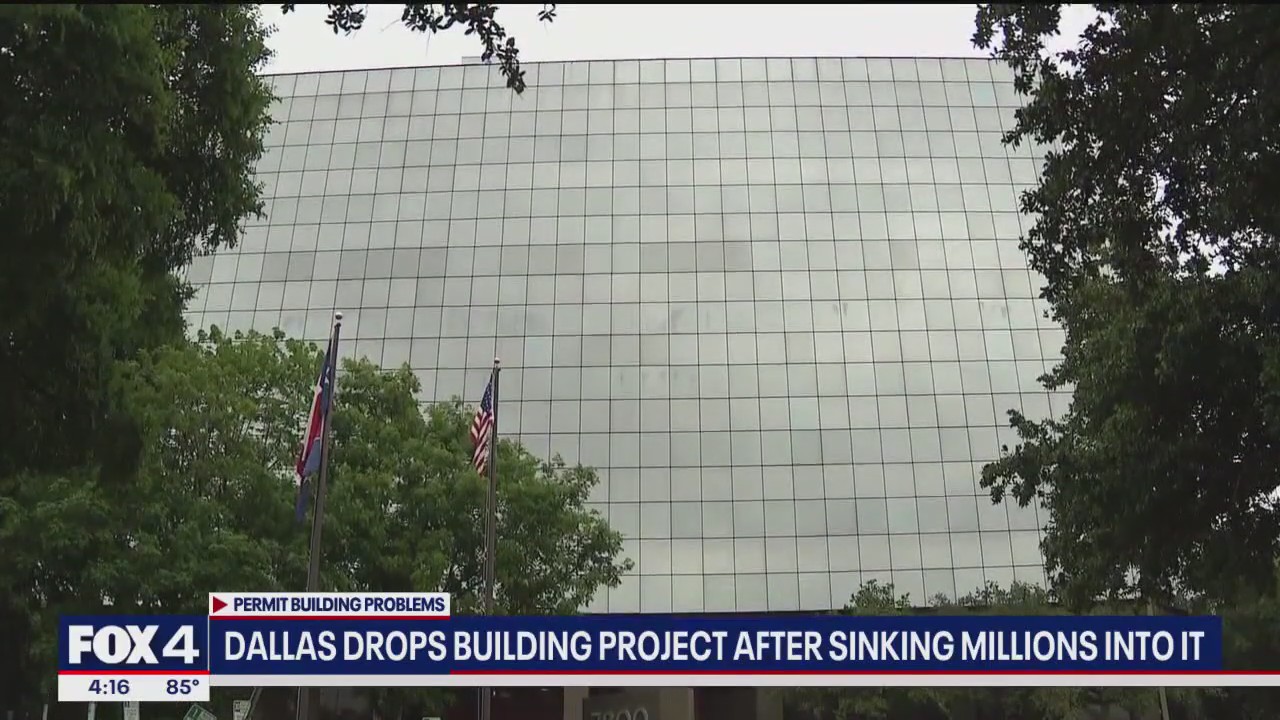 Dallas gives up on permit office project